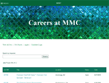 Tablet Screenshot of jobs.mmcgrp.com